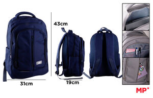 MOCHILA AZUL.