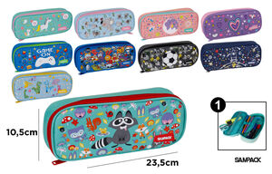 ESTUCHE UNA CREMALLERAS SAMPACK