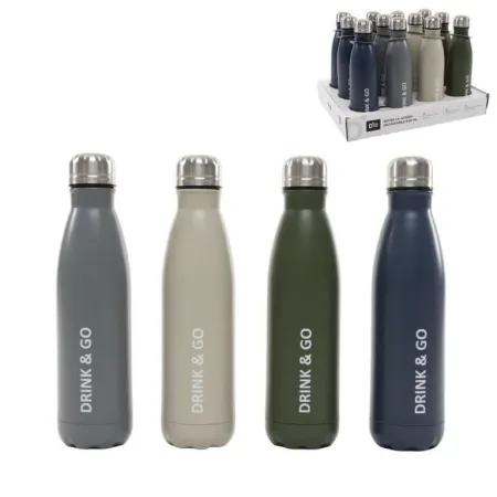 Botella Termica 500Ml Drink & Go Colores