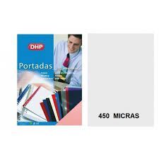 CUBIERTA A4 PP CRISTAL 500 MICRAS 100UD PLUS OFFICE