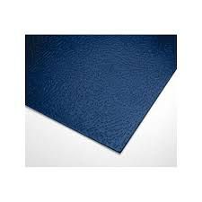 CUBIERTA A4 CARTON GOFRADO PIEL Nº 8 AZUL 50UD