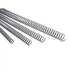 Espiral Metal Paso 5:1 8Mm Negro 100Ud