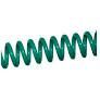 ESPIRAL PLASTICO 4:1 12MM VERDE 100UD