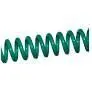 Espiral Plastico 4:1 12Mm Verde 100Ud