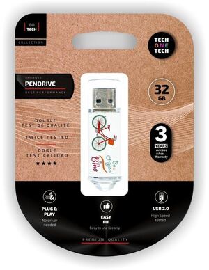 PENDRIVE TECH1TECH 32GB BE-BIKE