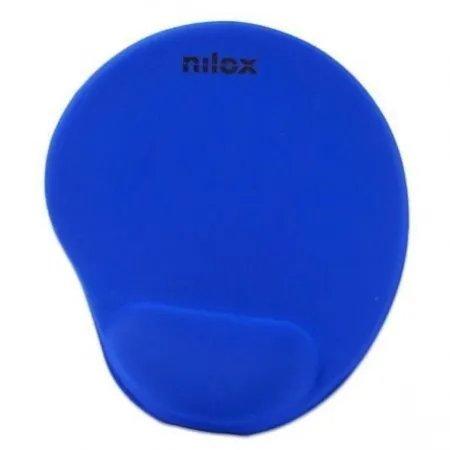 Alfombrilla Raton Ergonomica Nilox Azul