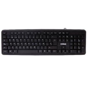 TECLADO NILOX USB NEGRO