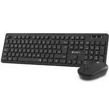 Teclado y Raton Inalambrico Subblim Slim Negro