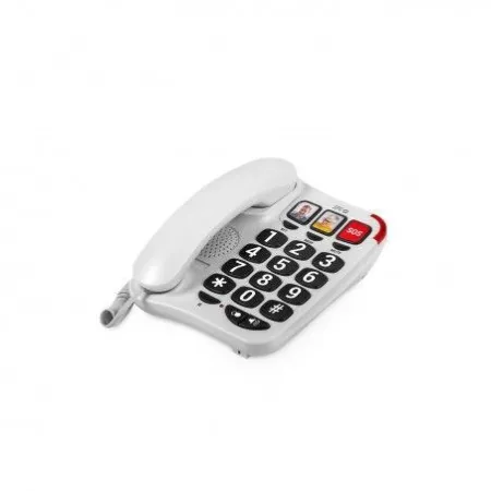 Telefono Fijo Spc Comfort Numbers 2 Blanco