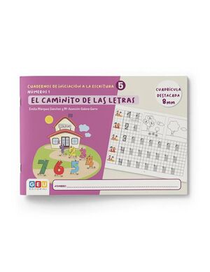 EL CAMINITO DE LAS LETRAS 5 CUADRICULA DESTACADA 6