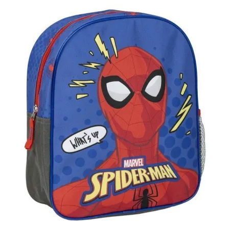 Mochila Guarderia 29X25Cm Spiderman con Rejilla