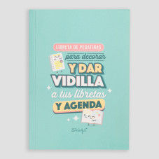 LIBRETA DE PEGATINAS PARA DECORAR Y DAR VIDILLA A TUS LIBRETAS Y AGENDA