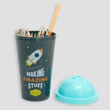 Set Of 24 Coloured Crayons With Pot - Making Amazing Stuff
