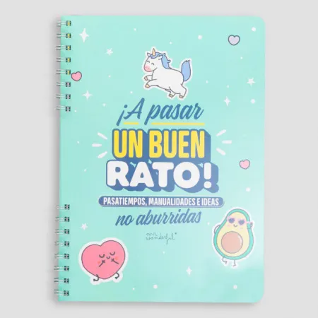 Libro de Pasatiempos, Manualidades e Ideas no Aburridas