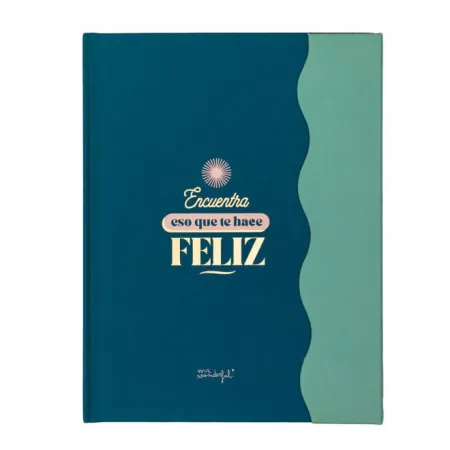 Libreta A5 con Cierre Magnético - Encuentra eso que te Hace Feliz