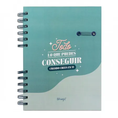 Libreta A5 - Todo lo que Puedes Conseguir Cuando Crees en Ti