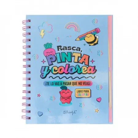 Libro Mágico para Colorear - Rasca, Pinta y Colorea, ¡Te lo Vas a Pasar que N