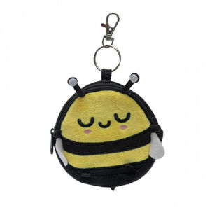 KEYRING  PURSE WITH EXTRAS - BEE