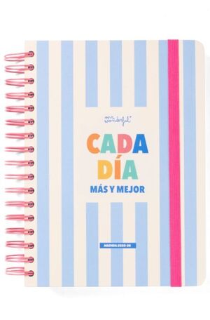 AGENDA WONDER 2025-26 DIARIA - CADA DIA MAS Y MEJOR