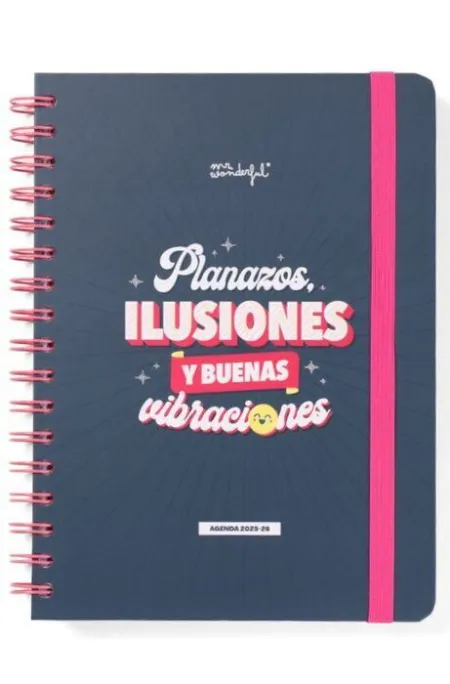 Agenda Wonder 2025-26 Semanal - Planaxos, Ilusiones y Buenas Vibraciones