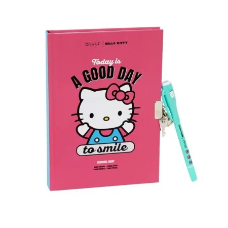 Personal Diary Pen Hello Kitty Today Is a Good Day To Smile