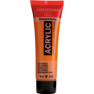 PINTURA ACRILICA TALENS 120 ML NARANJA