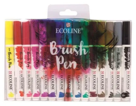 Rotulador Brushpen 15 ud.