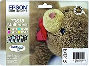 Cartucho Epson T0615 Multipack D68 Dx3800