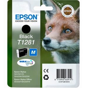 CARTUCHO EPSON T1281 NEGRO S22/SX125/SX420W