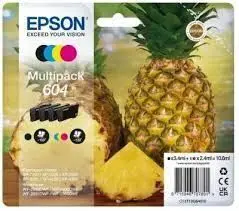 Pack Cartuchos Epon 604 Negro Cyan Magenta Amarillo