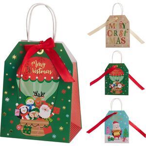 BOLSA REGALO PEQUEÑA NAVIDAD SURTIDAS