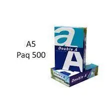 Papel Doble a A5 80 Gr. 500H Blanco