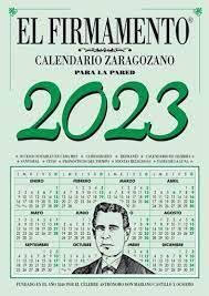 CALENDARIO ZARAGOZANO PARA PARED 2023