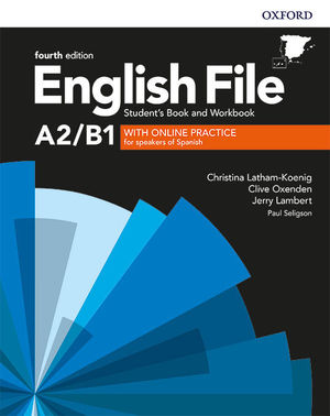 ENGLISH FILE PRE-INTER PACK N/KEY 4ED
