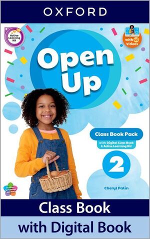 2PRI OPEN UP 2. CLASS BOOK PACK (25) 