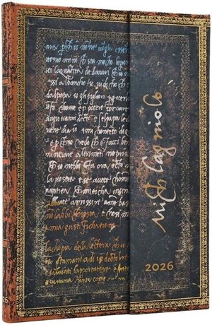 AGENDA 2026 DP 12M MICHELANGELO  HANDWRITING MIDI