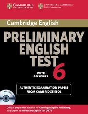 INGLES PRELIMINARY ENGLISH TEST 6 WITH ANSWERS