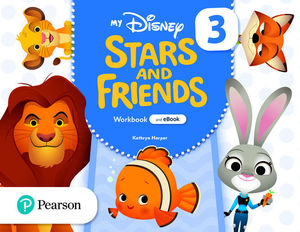 MY DISNEY STARS AND FRIENDS 3 WORKBOOK WITH EBOOK