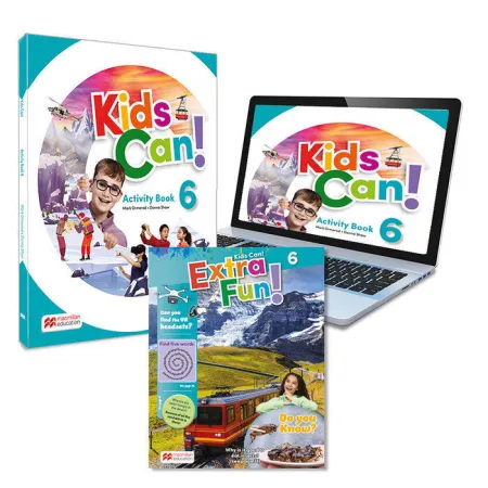 6Pri Kids Can! 6 Activity Book, Extrafun & Pupil's App (26)