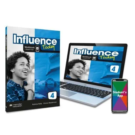 4Eso Influence Today 4 Workbook, Competence Evaluation Tracker y Student's App