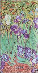 AGENDA 2024 DP VAN GOGH'S IRISES SLIM HOR