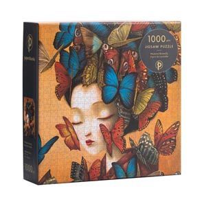 PUZZLE PAPERBLANKS ESPRIT LACOMBE MADAME BUTTERFLY 1000PZ