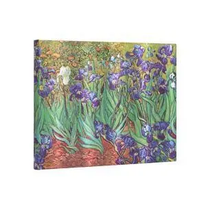 Libro Firmas Lirios Van Gogh's Irises Guest