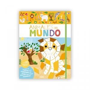 MI PRIMER LIBRO DE PEGATINAS, ANIMALES DEL MUNDO