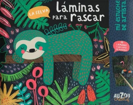 Laminas para Rascar, la Selva