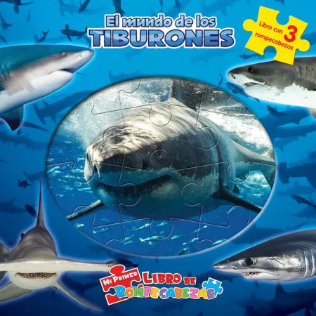 El Mundo de los Tiburones (Libro+3 Puzzles)