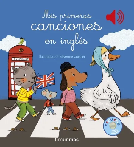Mis Primeras Canciones en Ingles. Libro Musical
