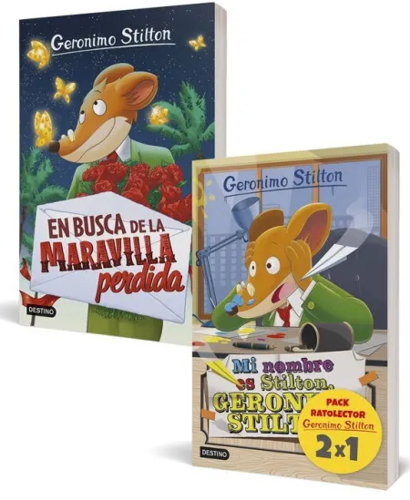 Geronimo Stilton. Pack Ratolector