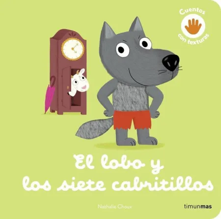 El Lobo y los Siete Cabritillos. Cuento con Textur