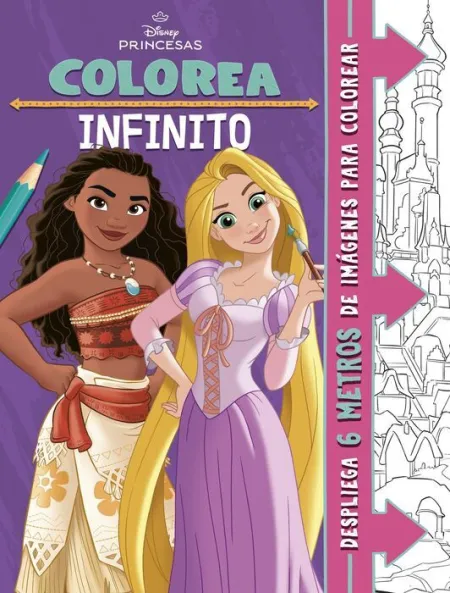 Princesas. Colorea Infinito